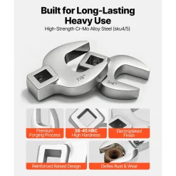 VEVOR Crowfoot Wrench Set, 3/8