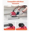 VEVOR Cutting Dust Shroud for Angle Grinders, Universal 4-5 in Angle Grinder Dust Shroud with 6 Clamping Washers, Adjustable Cutting Depth, Connect to Vacuum Cleaner, for Wood Concrete Wall Stone