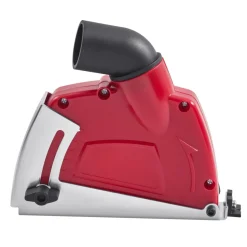 VEVOR Cutting Dust Shroud for Angle Grinders, Universal 4-5 in Angle Grinder Dust Shroud with 6 Clamping Washers, Adjustable Cutting Depth, Connect to Vacuum Cleaner, for Wood Concrete Wall Stone