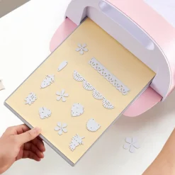 VEVOR Cutting Plates, 6 Pcs, 12.13 x 8.5 x 0.12 in, Clear Polycarbonate Material, Die Cut Pads Compatible with VEVOR Die Cutting and Embossing Machine KM-1885, for Scrapbooking and Card Making