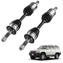 VEVOR CV Axle Shaft Assembly, 2 Pieces Front Left & Right (Driver and Passenger Side), Automotive Replacement CV Joint Axles Pair Compatible with 1996-2002 Toyota 4Runner, Alloy Steel & Carbon Steel