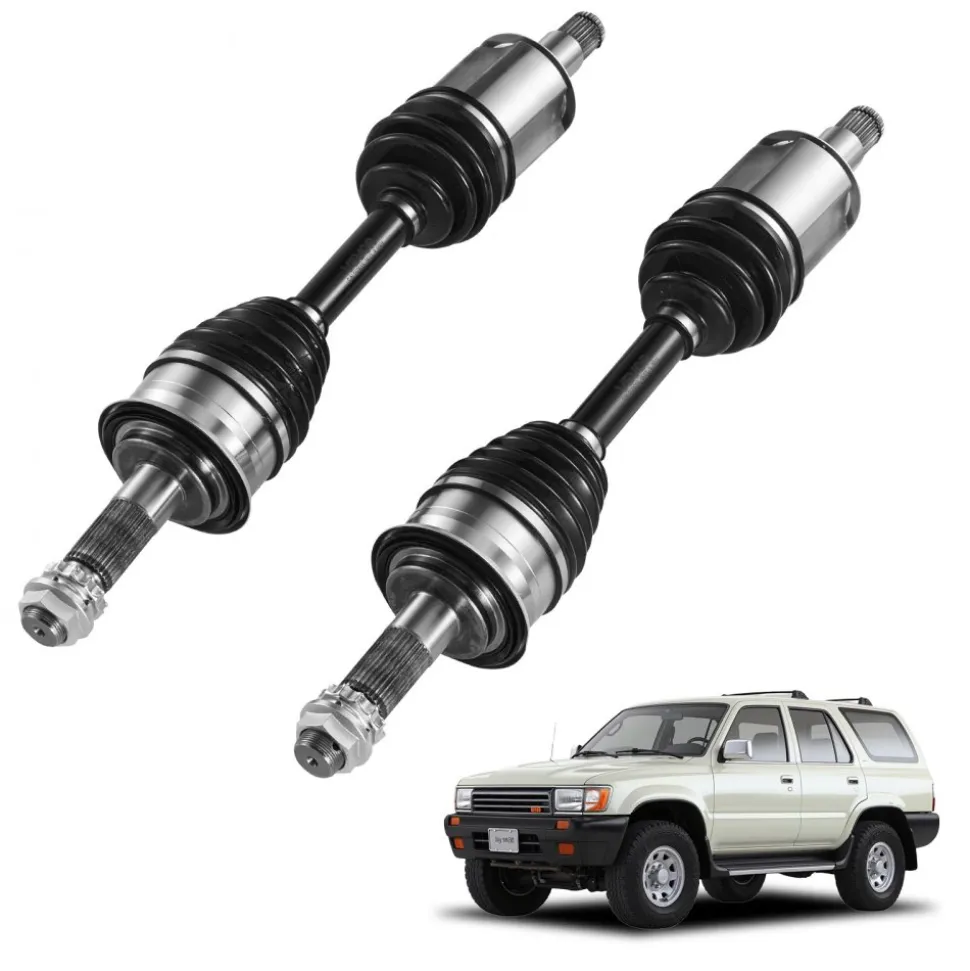 VEVOR CV Axle Shaft Assembly, 2 Pieces Front Left & Right (Driver and Passenger Side), Automotive Replacement CV Joint Axles Pair Compatible with 1996-2002 Toyota 4Runner, Alloy Steel & Carbon Steel