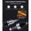 VEVOR CV Axle Shaft Assembly, 2 Pieces Front Left & Right (Driver and Passenger Side), Automotive Replacement Joint Axles Pair Compatible with 2010-2017 Chevrolet Equinox, Alloy Steel & Carbon Steel