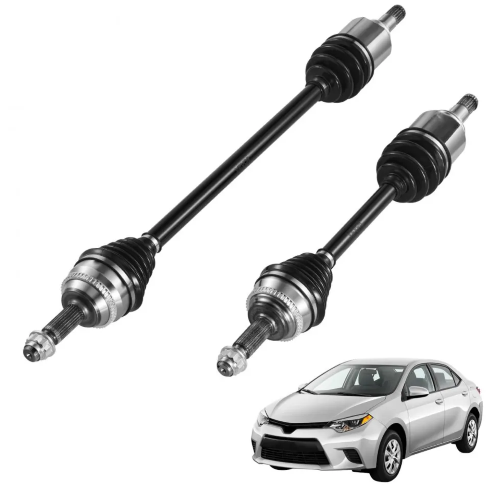 VEVOR CV Axle Shaft Assembly, 2 Pieces Front Left & Right (Driver and Passenger Side), Automotive Replacement Joint Axles Pair Compatible with 2010-2017 Chevrolet Equinox, Alloy Steel & Carbon Steel