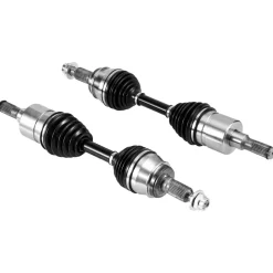 VEVOR CV Axle Shaft Assembly, 2 Pieces Front Left & Right Side (Driver and Passenger Side), Automotive Replacement CV Joint Axles Pair Compatible with 2006-2010 Hummer H3, Alloy Steel & Carbon Steel