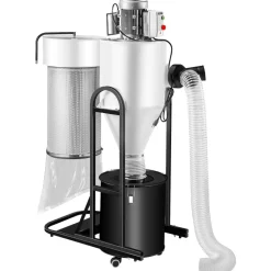 VEVOR Cyclone Dust Collector Woodworking Dust Collector 2HP 220V Heavy Duty