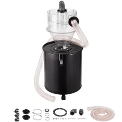 VEVOR Cyclone Dust Separator with Metal Tank, 4