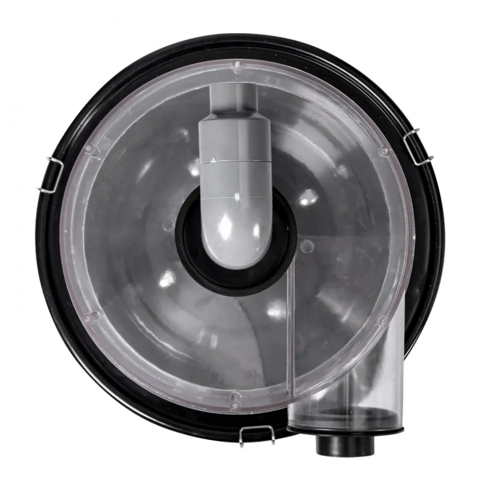 VEVOR Cyclone Dust Separator with Metal Tank, 4" Retrofit Cyclone Separator for Dust Collectors, ABS Dust Deputy With 2" Hole O.D. Connector & Hose for Wet/Dry Shop Vacuums, Fits 13.21 Gallon Tank