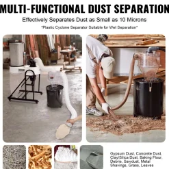 VEVOR Cyclone Dust Separator, 4