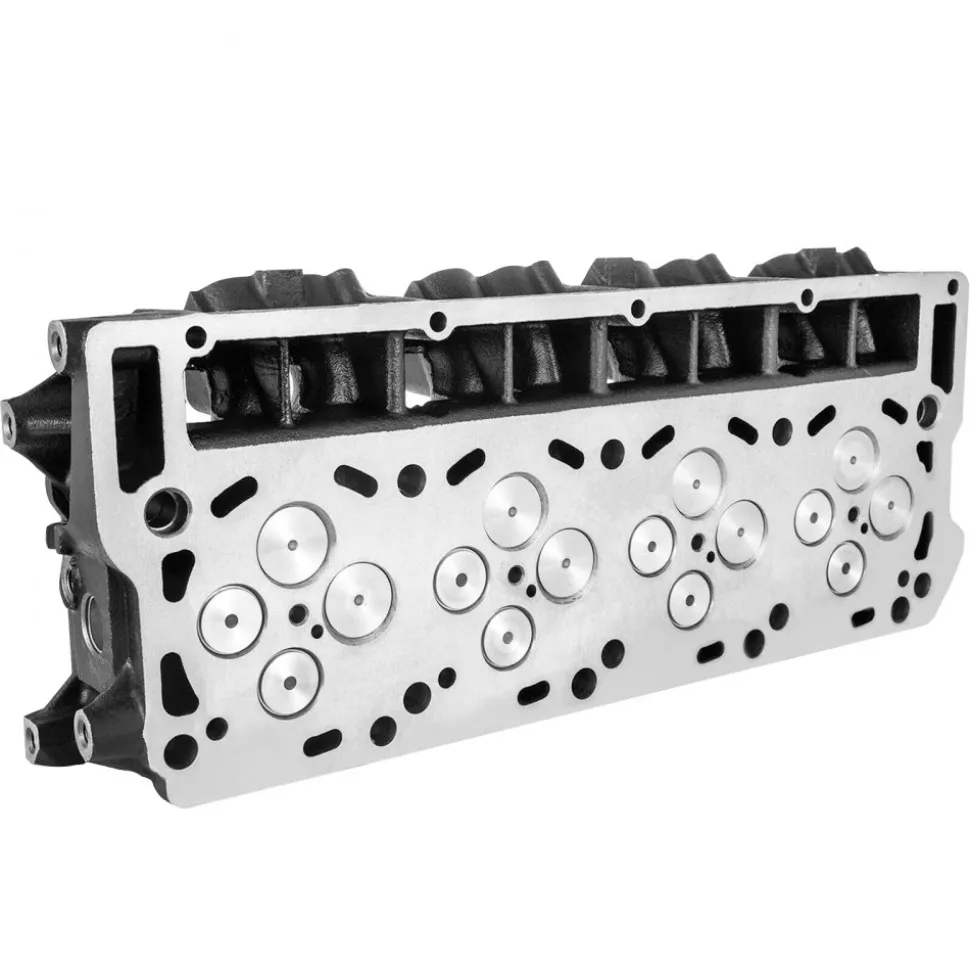 VEVOR Cylinder Head Assembled, Engine Cylinder Head Assembly Replacement 6.4L, Cast Iron Cylinder Head Fit for 08-10 Ford F250 F350 F450 F550