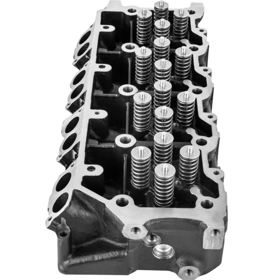 VEVOR Cylinder Head Assembled, Engine Cylinder Head Assembly Replacement 6.4L, Cast Iron Cylinder Head Fit for 08-10 Ford F250 F350 F450 F550