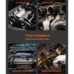 VEVOR Cylinder Head Assembly, 6.7L Replacement for 2007-2018 Dodge Cummins 6.7L, Compatible with Dodge Ram 2500 3500 4500 Models, Complete Engine Cylinder Head Assembly Replaces 3977221, Cast Iron
