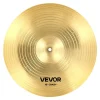VEVOR Cymbal Pack, 4 Pieces Cymbals for Drum Set, Alloy Cymbals Drum Set Includes 14-inch Hi-Hats, 16-inch Crash, 18-inch Crash, 20-inch Ride, Drumsticks & Cymbal Bag, Alloy Cymbal Pack for Drummer