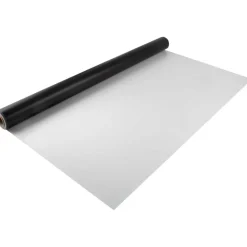 VEVOR Dance Floor, 6.6x11.8ft Dance Floor Roll, 0.06in Thick PVC Vinyl Dance Floor, Black/Grey Reversible Portable Dance Floor, Non-Slip Dance Flooring, Ballet Dance Floor for Jazz, Pop, Lyrical Style