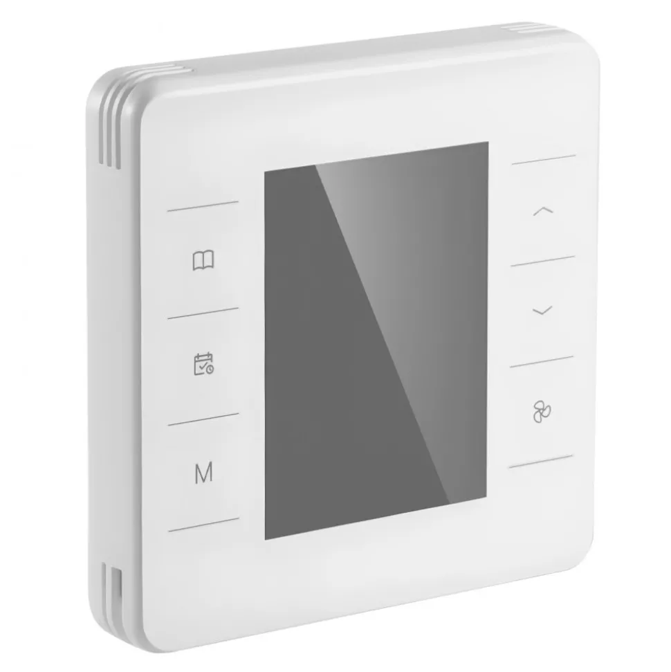 VEVOR 7-Day Programmable Thermostat, Home Thermostats for Heat Pump,Air Conditioner,Underfloor Heating, LED Screen with Backlight & 1Cool+1Heat,Energy-Efficient,Wide Temp Range,White