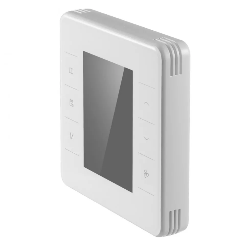 VEVOR 7-Day Programmable Thermostat, Home Thermostats for Heat Pump,Air Conditioner,Underfloor Heating, LED Screen with Backlight & 1Cool+1Heat,Energy-Efficient,Wide Temp Range,White