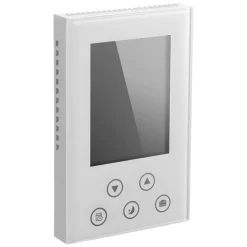 VEVOR 7-Day Programmable Thermostat, Home Thermostats for Radiant Underfloor Heating Cable,Heat Pump, Built-in GFCI & Sensitive Sensor, LED Screen with Backlight,Energy-Efficient,White