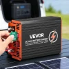 VEVOR DC to DC Charger with MPPT, 650W, 50A On-Board Battery Charger, Solar Panel/Alternator Dual Input, Smart Multi-Stage Charging for LiFePO4 Lead-Acid Batteries, 12V/24V-12V/24V, for RV Home Backup