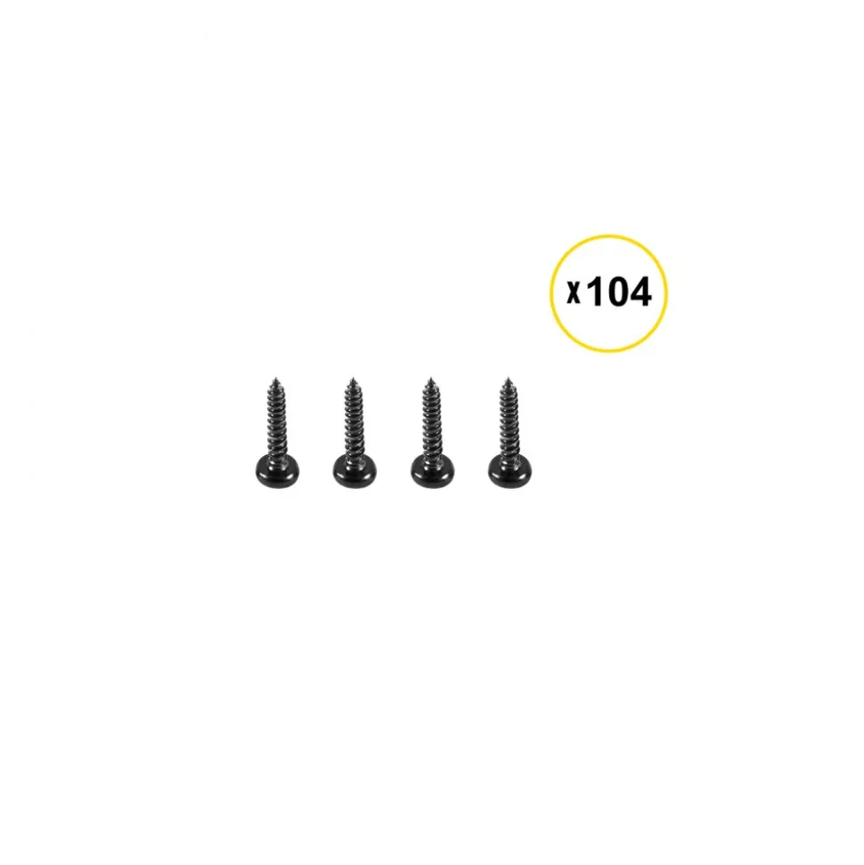 VEVOR Deck Balusters, 51 Pack Metal Deck Spindles, 32.25"x1" Staircase Baluster with Screws, Iron Deck Railing for Wood and Composite Deck, Stylish Baluster for Outdoor Stair Deck Porch