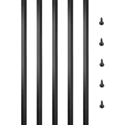 VEVOR Deck Balusters, 101 Pack Metal Deck Spindles, 32