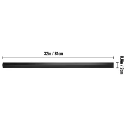 VEVOR Deck Balusters, 101 Pack Metal Deck Spindles, 32