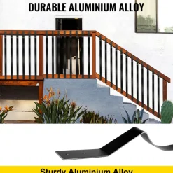 VEVOR Deck Balusters, 61 Pack Metal Deck Spindles, 32.25