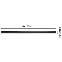 VEVOR Deck Balusters, 101 Pack Metal Deck Spindles, 26