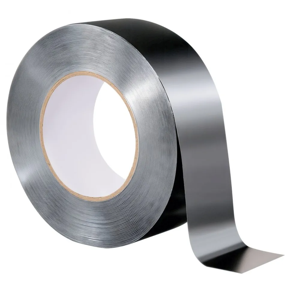 VEVOR Deck Joist Tape, 2 inch x 50 ft, 10 Pack, Weather-Resistant Waterproof Flashing Butyl Joist Tape for Decking, Self-Adhesive, for Wood Decks, Beams Roofs, RVs, House, and Pipes Repair, Black