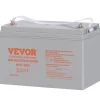 VEVOR Deep Cycle Battery, 12V 100 AH, AGM Marine Rechargeable Battery, High Self-Discharge Rate 800A Current, for RV Solar Marine Off-Grid Applications UPS Backup Power System