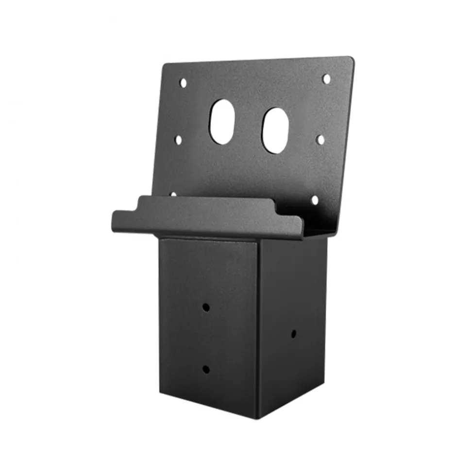 VEVOR Deer Blind Brackets, Outdoor 3.6x3.6 Platform Bracket, Fit 3.5x3.5 In / 88.9x88.9 mm Lumber, 2204lbs/1000kg Capacity Steel Elevator Brackets for Deer Stand, Hunting Blinds, Shooting Shack, 8 Pcs