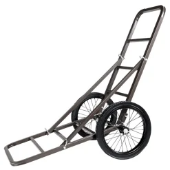 VEVOR Deer Cart, 300 LBS Capacity Folding Game Cart, Deer Cart Game Hauler with Big Rubber Wheels & Ergonomic Handle, Heavy-Duty Game Cart Accessories, Utility Gear Dolly for Hunting Fishing Hiking