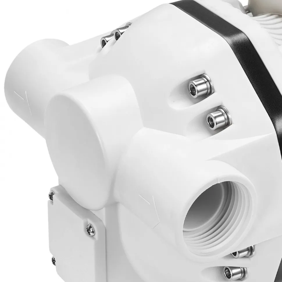 VEVOR DEF Transfer Pump, 8 GPM, Diaphragm Irrigation Self Priming Electric Water Pump for Diesel Exhaust Fluid Automotive Urea Oil, 110V, 220W, 26.25 ft Lift, for Liquid Transportation Refueling
