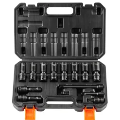 VEVOR 360 Degree Swivel Impact Socket Set, 3/8