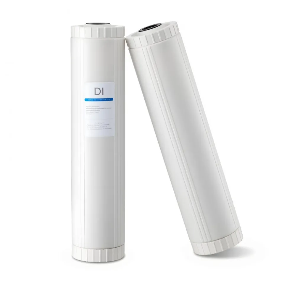 VEVOR Deionized Filter for Spotless Car Wash System, 2 x 4L Mixed-Bed DI Resin Filter Replacement - Compatible with PRS-207SLXC, PRS-TCXC, PRS-TCXC-PT, PRS-207XCGB Deionized Water System