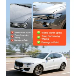 VEVOR Deionized Filter for Spotless Car Wash System, 2 x 4L Mixed-Bed DI Resin Filter Replacement - Compatible with PRS-207SLXC, PRS-TCXC, PRS-TCXC-PT, PRS-207XCGB Deionized Water System