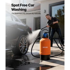 VEVOR Deionized Water System for Car Wash, Spotless Car Wash Water System with 10L DI Resin, Bypass Valve & TDS Meter, Spot-Free Deionized Water Filter for Cars RVs Motorcycles Windows