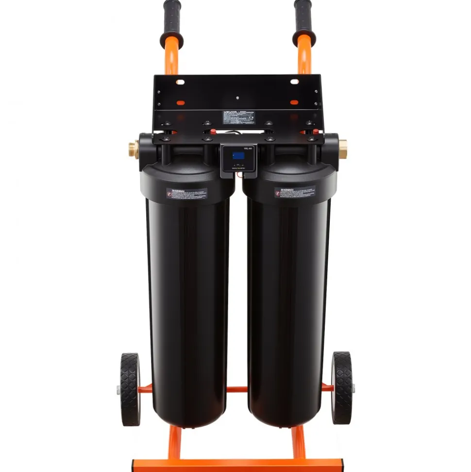 VEVOR Deionized Water System for Car Wash, Spotless Car Wash Water System with 2 x 4L DI Resin, TDS Meter & Bypass Valve, Spot-Free Deionized Water Filter for Cars RVs Motorcycles Windows