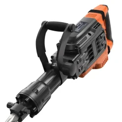 VEVOR Demolition Jack Hammer, 3500W Jack Hammer Concrete Breaker, 2pcs Chisel with Gloves & 360°C Swiveling Front Handle for Trenching, 1900 BPM Heavy Duty Electric Jack Hammer, Black