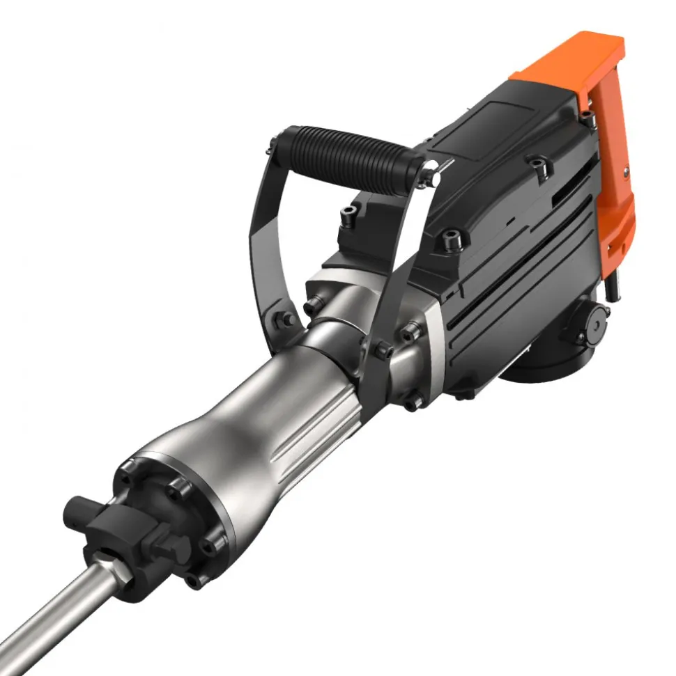 VEVOR Demolition Jack Hammer, 2200W Jack Hammer Concrete Breaker, 1350 BPM Heavy Duty Electric Jack Hammer, 4pcs Chisels Bit with Case, Black