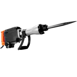 VEVOR Demolition Jack Hammer, 2200W Jack Hammer Concrete Breaker, 1350 BPM Heavy Duty Electric Jack Hammer, 4pcs Chisels Bit with Case, Black