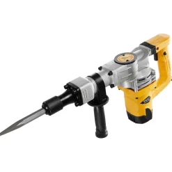 VEVOR Demolition Jack Hammer, 1400W Electric Jackhammer Heavy Duty, 2900 BPM Jack Hammer Concrete Breaker, with 1 Point Chisel, 1 Flat Chisel, Storage Case, Gloves and Goggles, for Demolition