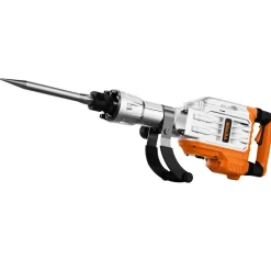 VEVOR Demolition Jack Hammer, 3500W Jack Hammer Concrete Breaker, 1900 BPM Heavy Duty Electric Jack Hammer, 2pcs Chisel with Gloves & 360° Swiveling Front Handle for Trenching and Breaking Holes