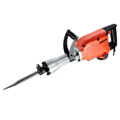 VEVOR Demolition Jack Hammer, 2200W Electric Jackhammer Heavy Duty, 1350 BPM Concrete Breaker, 2pcs Chisels Bit Chipping with Case