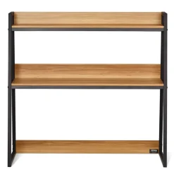 VEVOR Desktop Bookshelf, 2-Tier Desktop Storage Organizer, 37.4