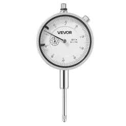 VEVOR Dial Test Indicator, 0.001 inch Accuracy, 0-1 inch Measuring Range, Easy to Read Large Dial, Professional for Internal Diameter Measurement, Runout Detection, Flatness Inspection