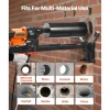 VEVOR Diamond Core Drilling Machine, 0.8-8 in Drilling Diameter, Stand-Mount Dry and Wet Concrete Core Drill Rig with 8 Drill Bits, 800 RPM Speed, UNC1 1/4-7 Thread, for Concrete Brick Stone, 3000W