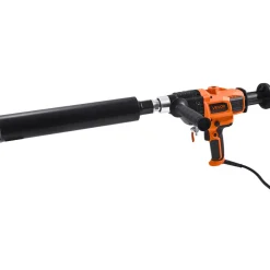 VEVOR Diamond Core Drilling Machine, 0.8-6.3 in Drilling Diameter, Handheld Dry and Wet Concrete Core Drill Rig with 4 Drill Bits, 0-1800RPM Variable Speed, UNC1 1/4-7, for Concrete Brick Stone, 2000W