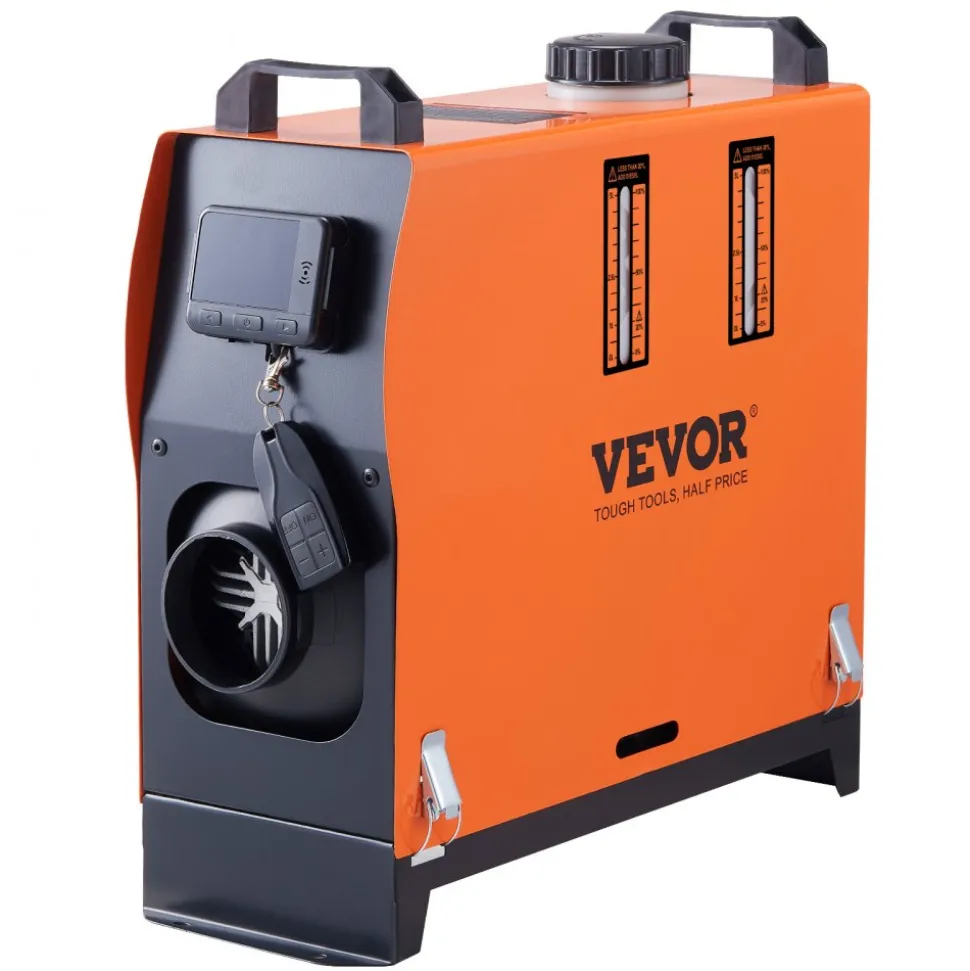 VEVOR Diesel Air Heater, 12V 5KW All-on-one Diesel Heater with Remote Control and LCD, 5L Fuel Tank Portable Diesel Parking Heater, Rapid Heating for RV Trailer Camper Van Boat
