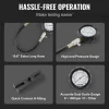 VEVOR Diesel Engine Compression Tester, 18 pcs Cylinder Pressure Test Tool Kit, with 0-1000 psi Gauge and Adapters, Diesel Injector Tester Check Cylinders in Diesel Trucks, Tractors, Equipment