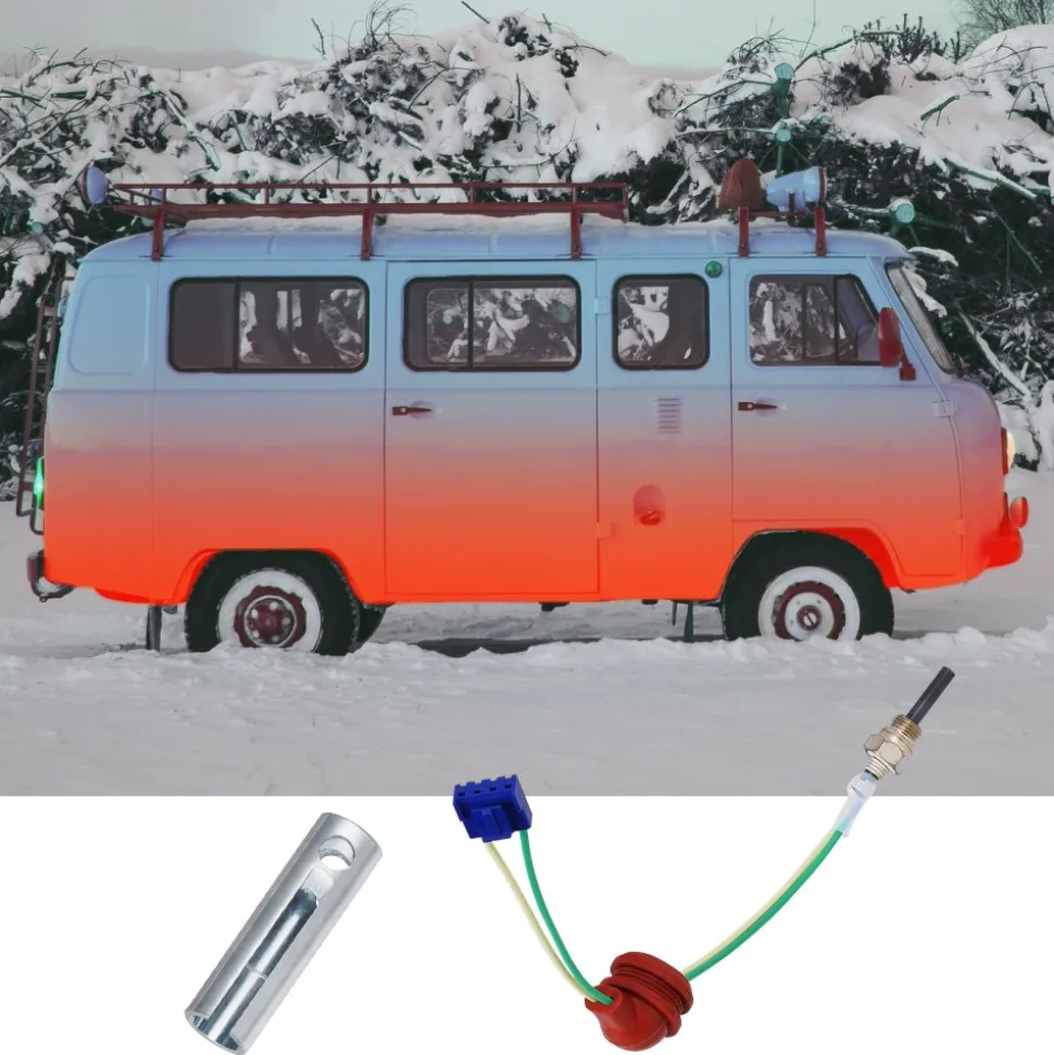 VEVOR Diesel Heater Glow Plug Kit, Ceramic Glow Plug Repair Kit, Air Diesel Parking Heater Part with Removal Fitting Tool, Diesel Heater Rebuild Kit for 2KW/5KW/8KW Diesel Heater Replacement